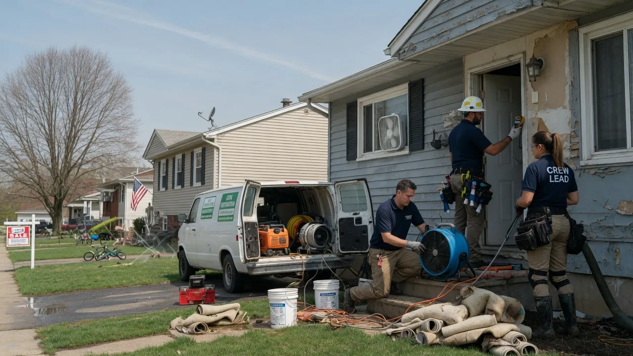 Flood Cleanup in Morrisville, NC near me